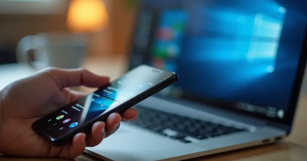 Como espelhar o celular no notebook em 2026: 3 métodos infalíveis