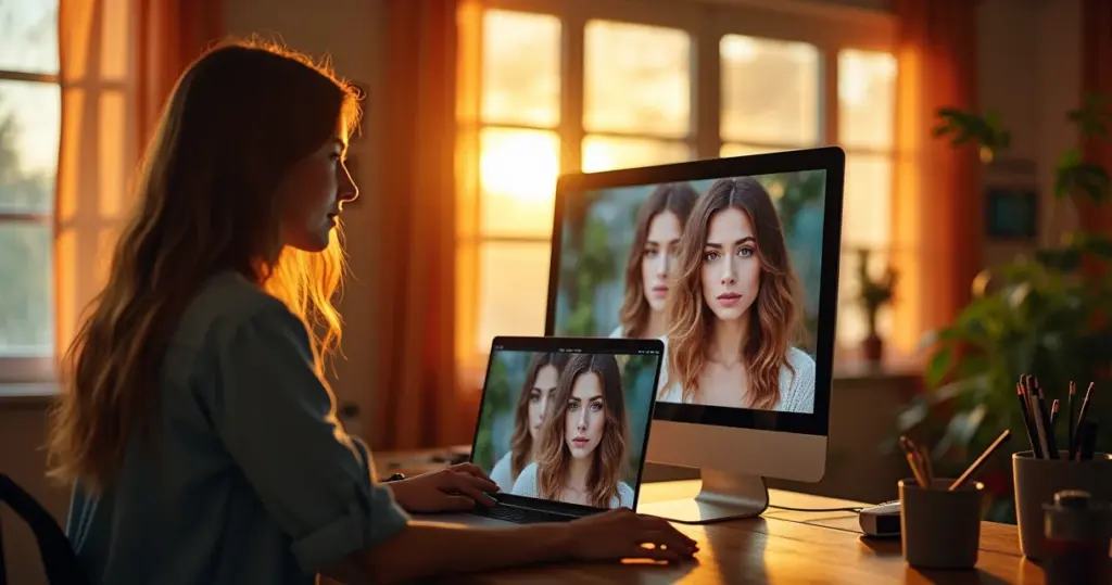 Como a IA Melhorar Foto Transforma Suas Imagens em Arte