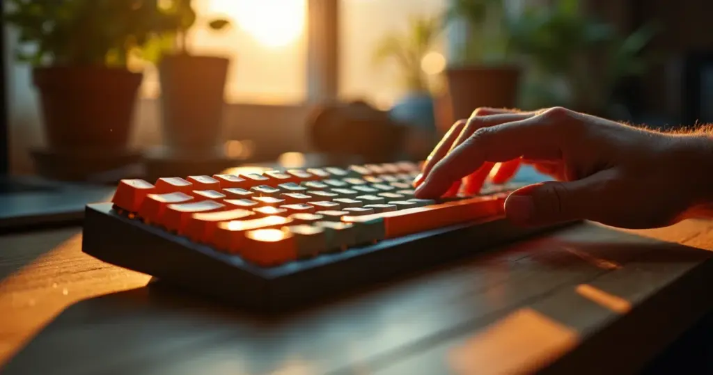 Teclado 70%: o formato que economiza espaço sem cortar as teclas que você usa Teclado 70%: o formato que economiza espaço sem cortar as teclas que você usa