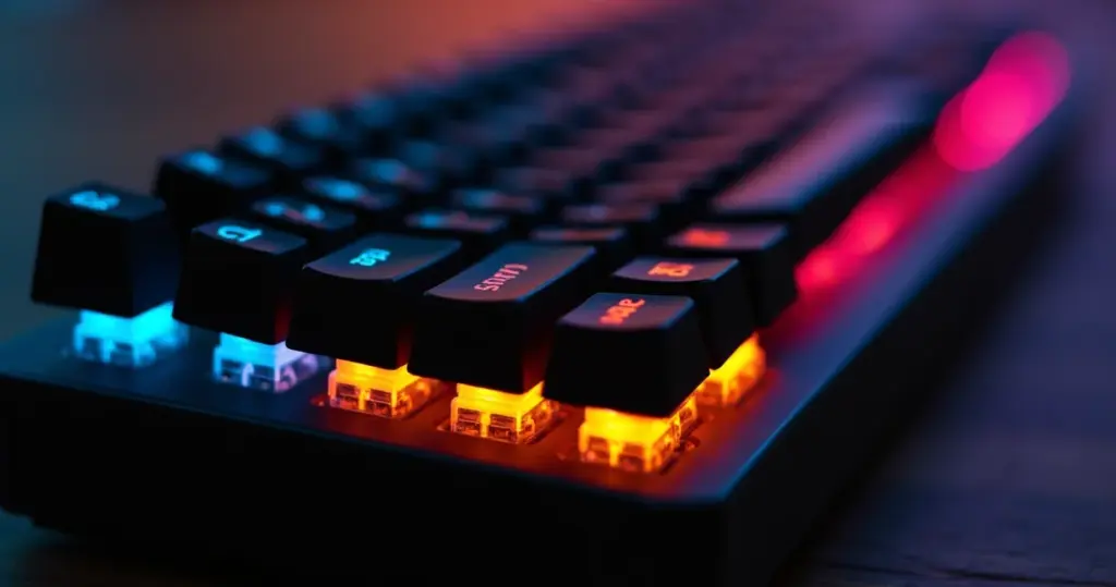 Teclado AULA F75: som thocky e construção gasket por menos de R$ 500