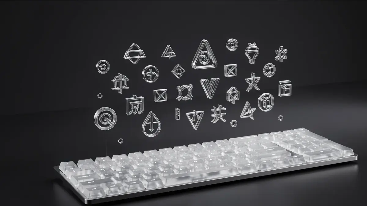 caracteres especiais teclado caracteres especiais teclado