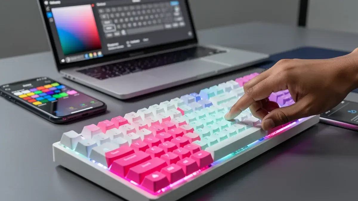 Como Mudar a Cor do Teclado: Passo a Passo para PC, Notebook e Celular Como Mudar a Cor do Teclado: Passo a Passo para PC, Notebook e Celular