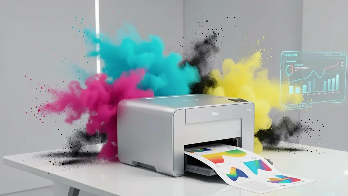 Impressora a laser colorida: como funciona, custos e quando vale a pena