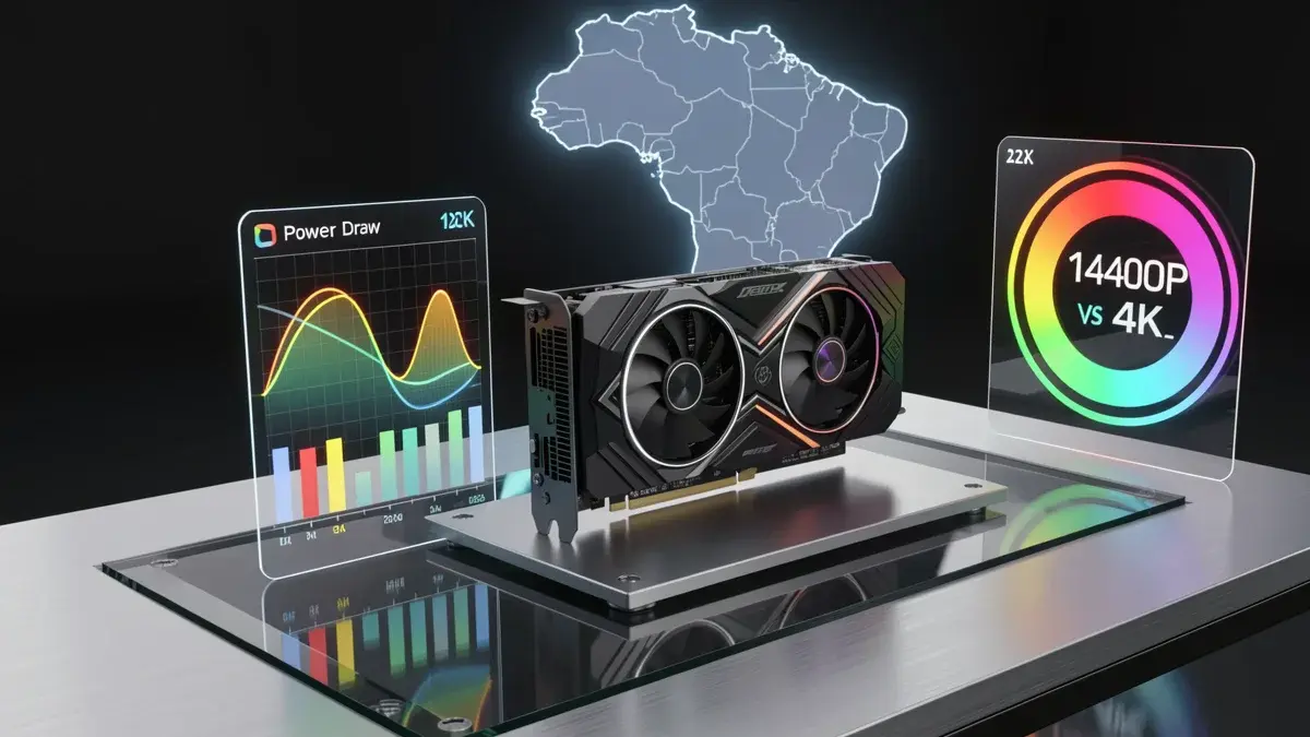 RTX 5070 Ti: Desempenho Real, Consumo e Temperatura em Testes de Verdade RTX 5070 Ti: Desempenho Real, Consumo e Temperatura em Testes de Verdade